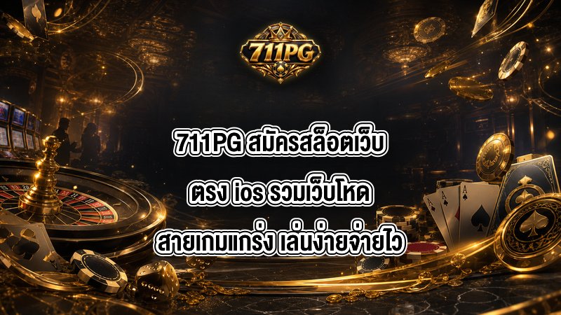 711PG สมัครสล็อตเว็บตรง ios
